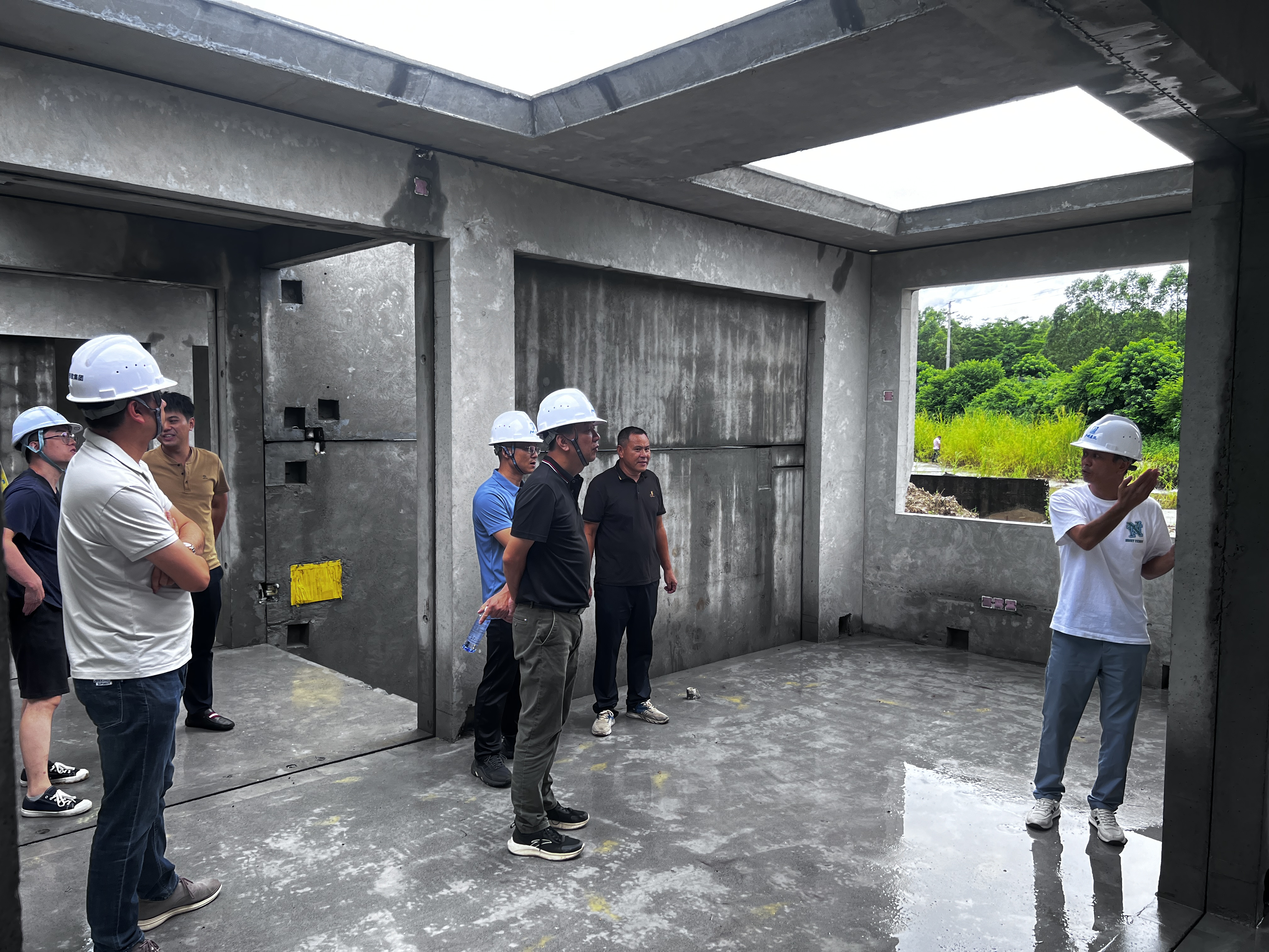 Guangzhou Municipal Engineering Team Visits Zhongsheng Donghao - I GO Gaoming Project(图3)