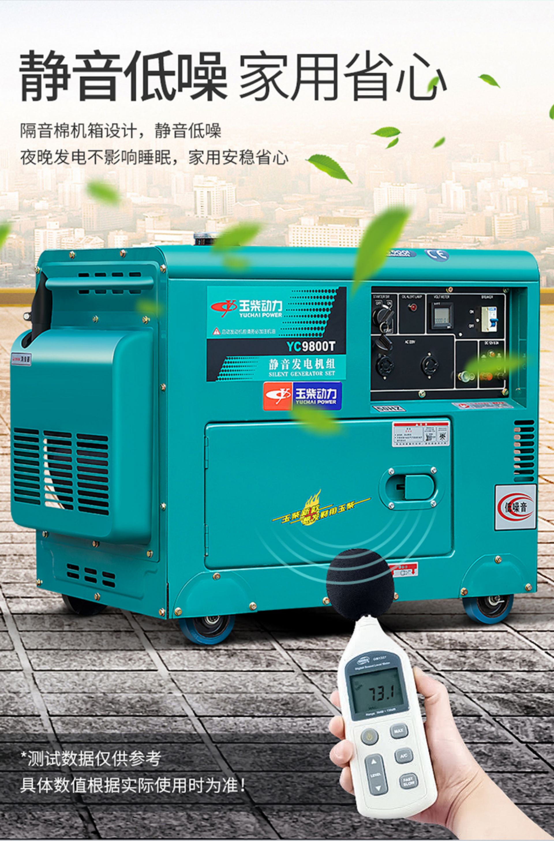 Electric Start 1.0KW Open-Frame Independent Motor(图9)