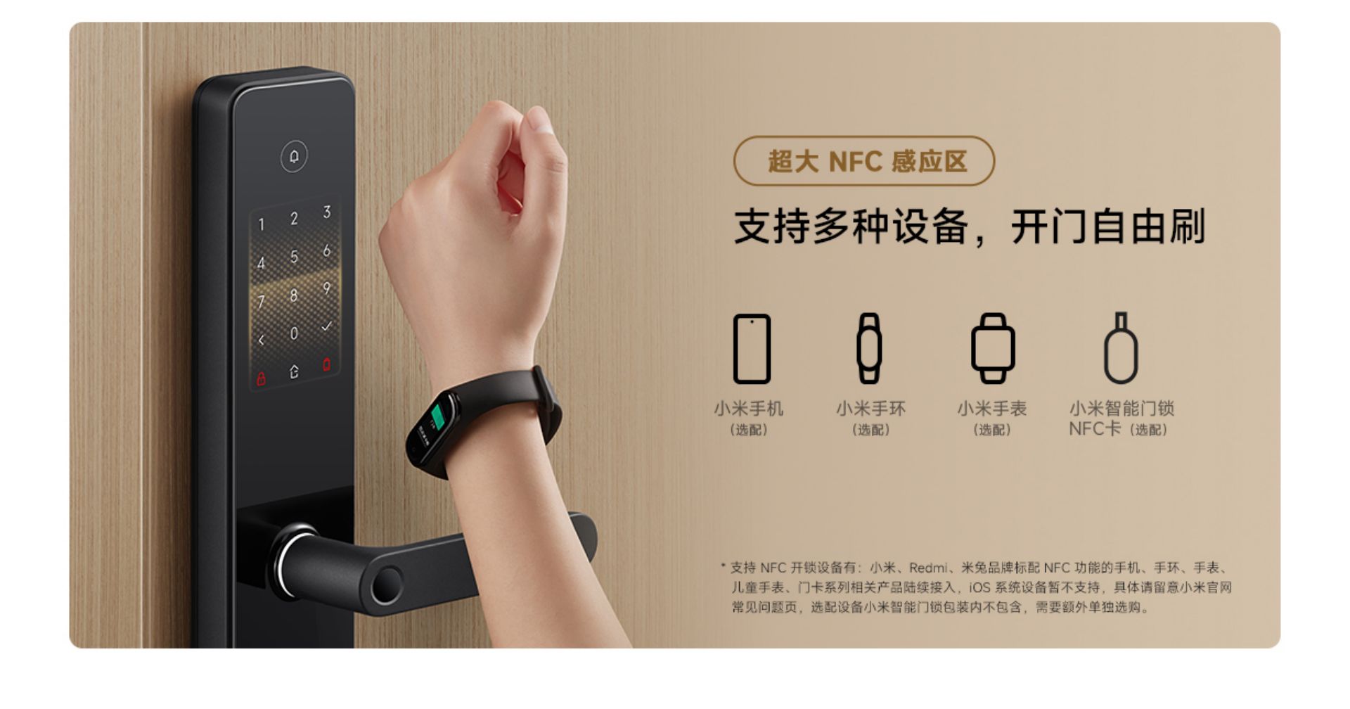 Xiaomi Smart Door Lock E20 (WIFI Version)(图8)