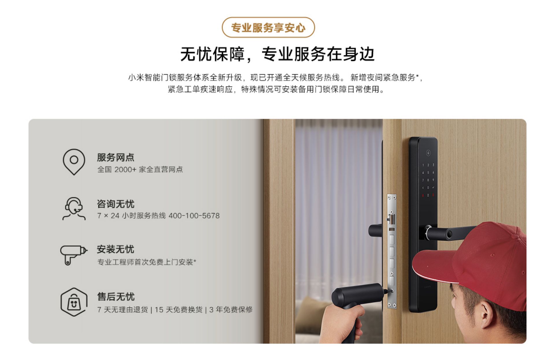 Xiaomi Smart Door Lock E20 (WIFI Version)(图18)