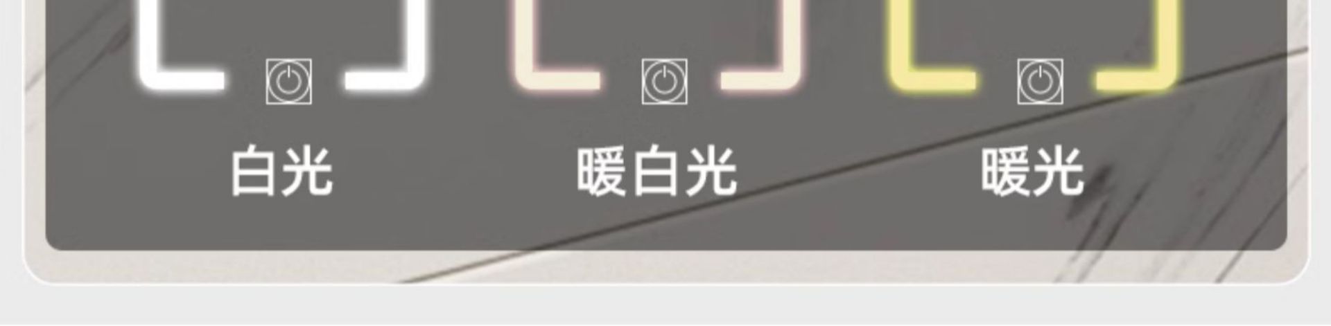 [Gray with Two Drawers] - Three-Color Lights + Wireless Charging + USB Ports + Fingerprint Lock + Bluetooth Speaker(图8)