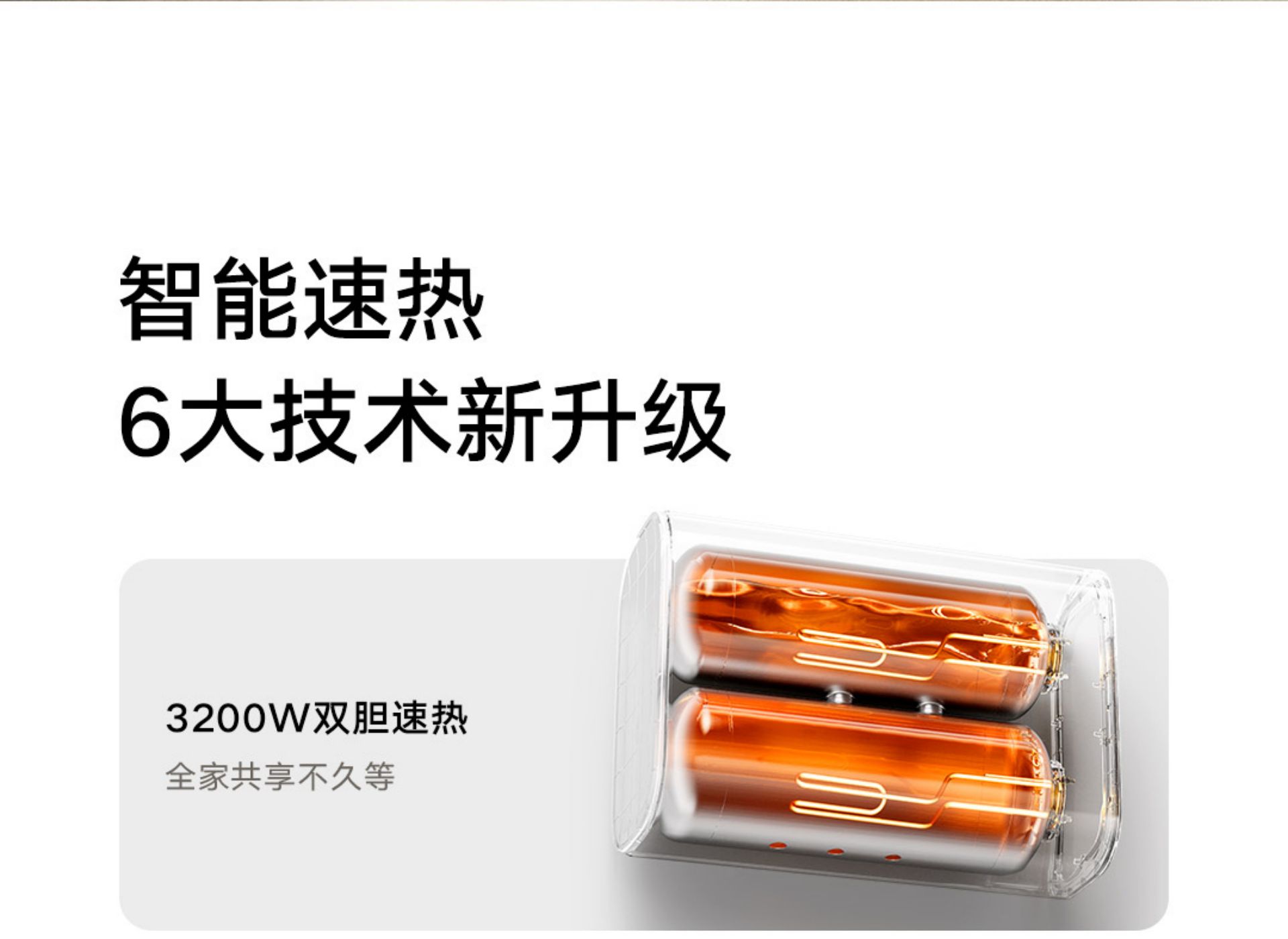 Mijia Smart Dual-Tank Electric Water Heater 60L S1(图3)