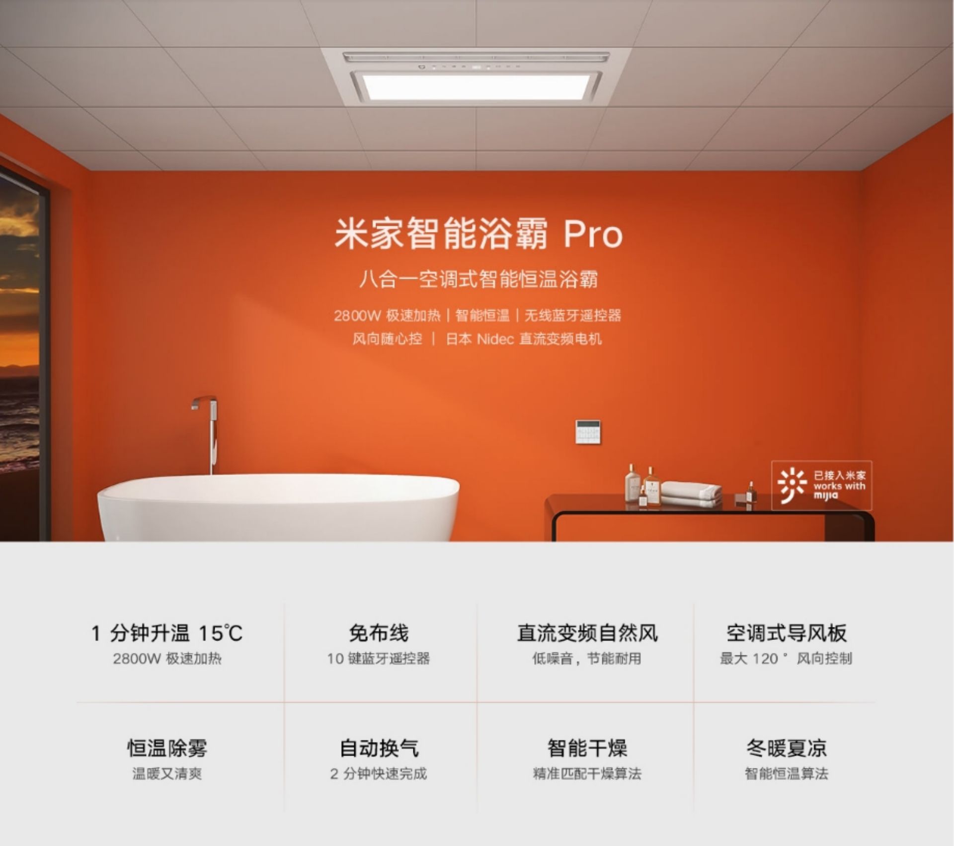 Mijia Smart Bathroom Heater Pro(图1)