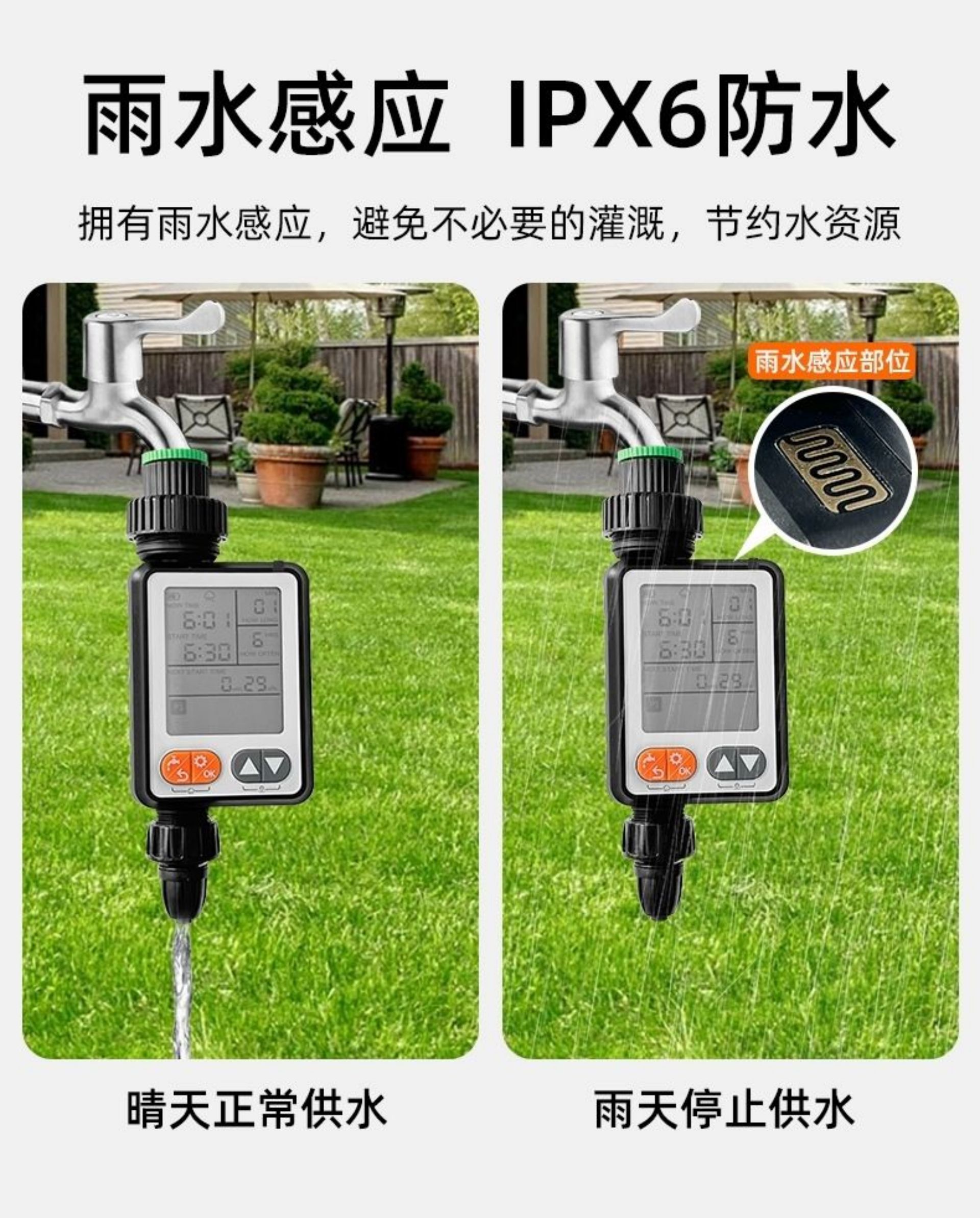 Bulk Plant Wall Pot Automatic Drip Irrigation Kit - Garden Timer, Balcony Garden Smart Irrigation Watering System(图11)