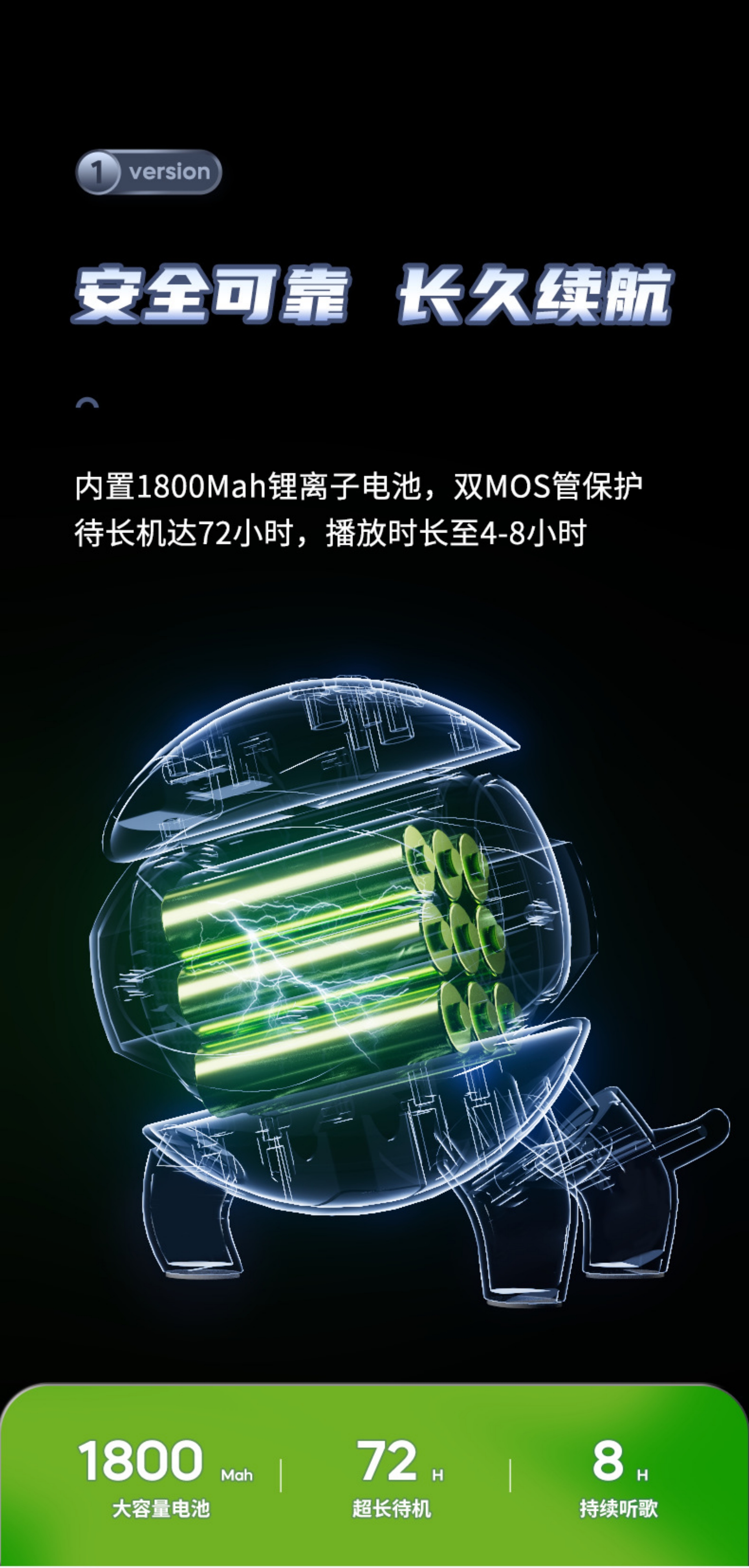New Arrival Mecha Little Monster Smart Bluetooth Speaker(图12)