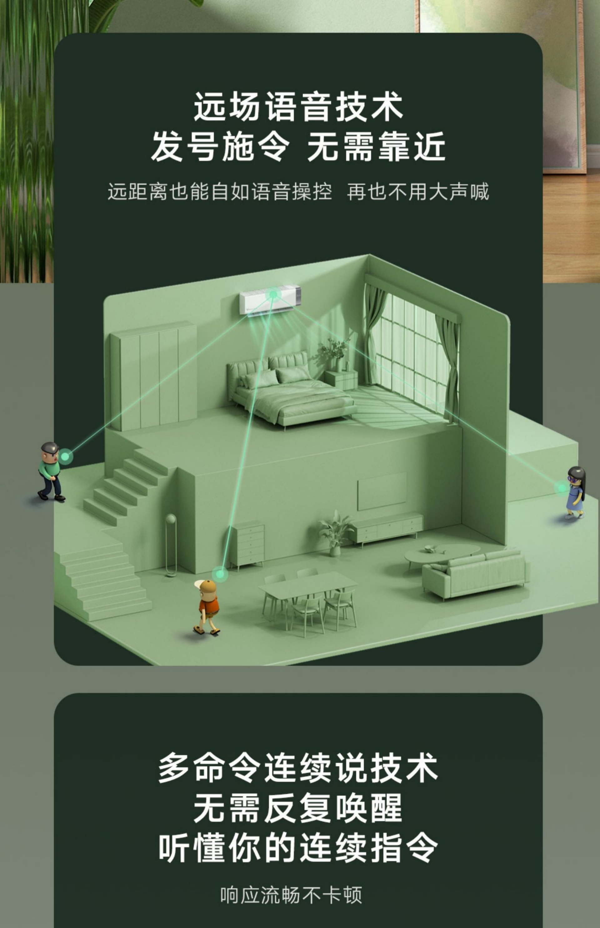 Inverter Split Air Conditioner (1.5 Ton) - Cooling & Heating, Gentle Air Cabinet Unit + 1.5 Ton(图5)