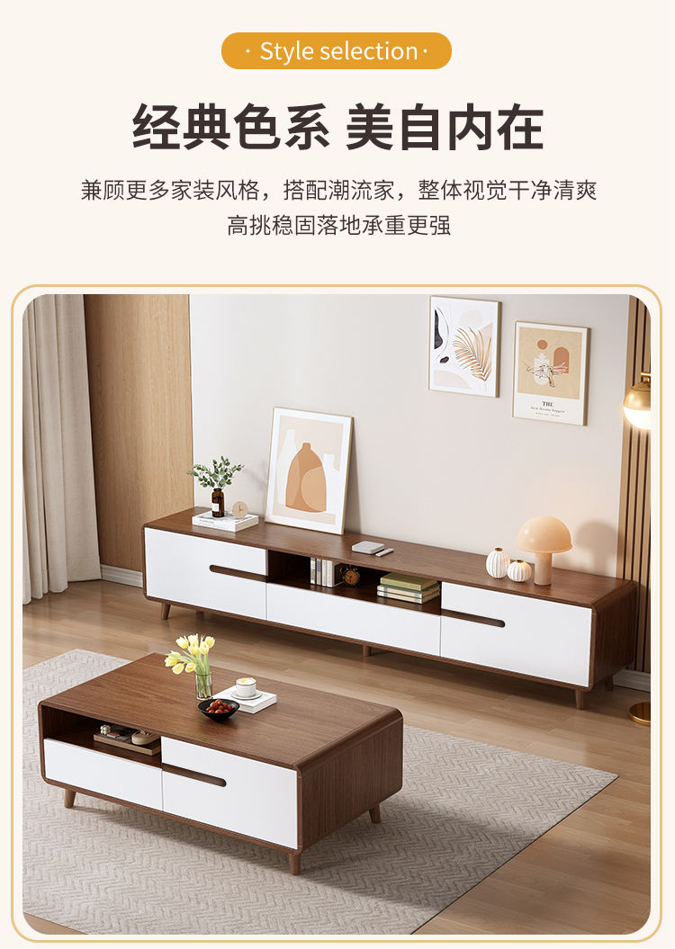 Modern Minimalist TV Cabinet(图2)