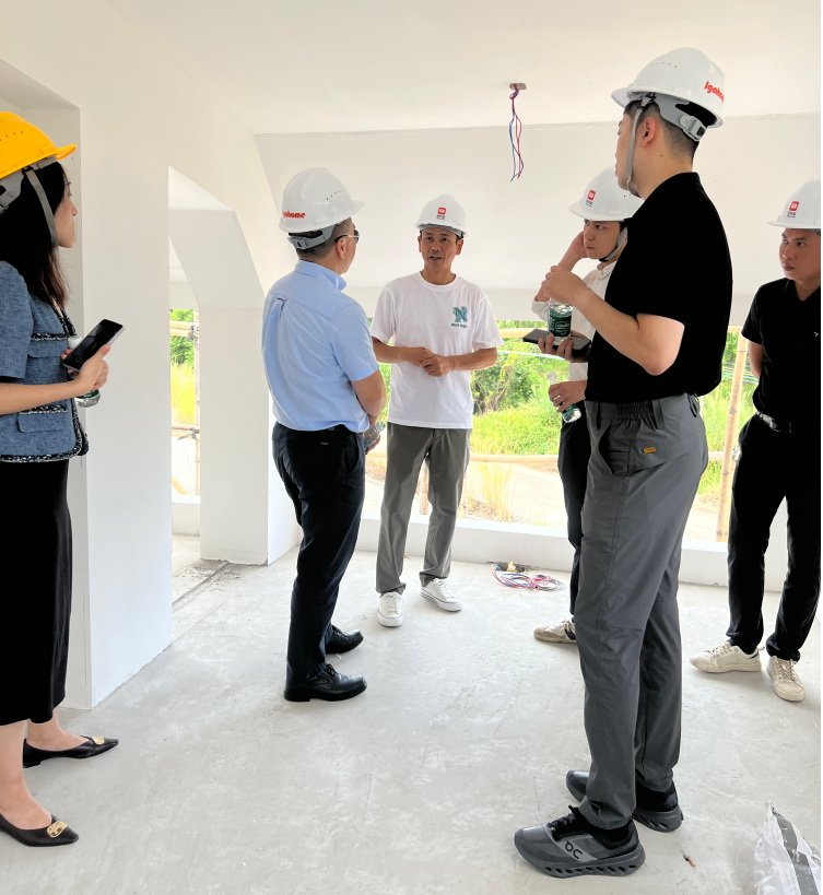 Jianyu Industry Visits the Project Site of Zhongsheng Donghao for On-Site Inspection(图3)