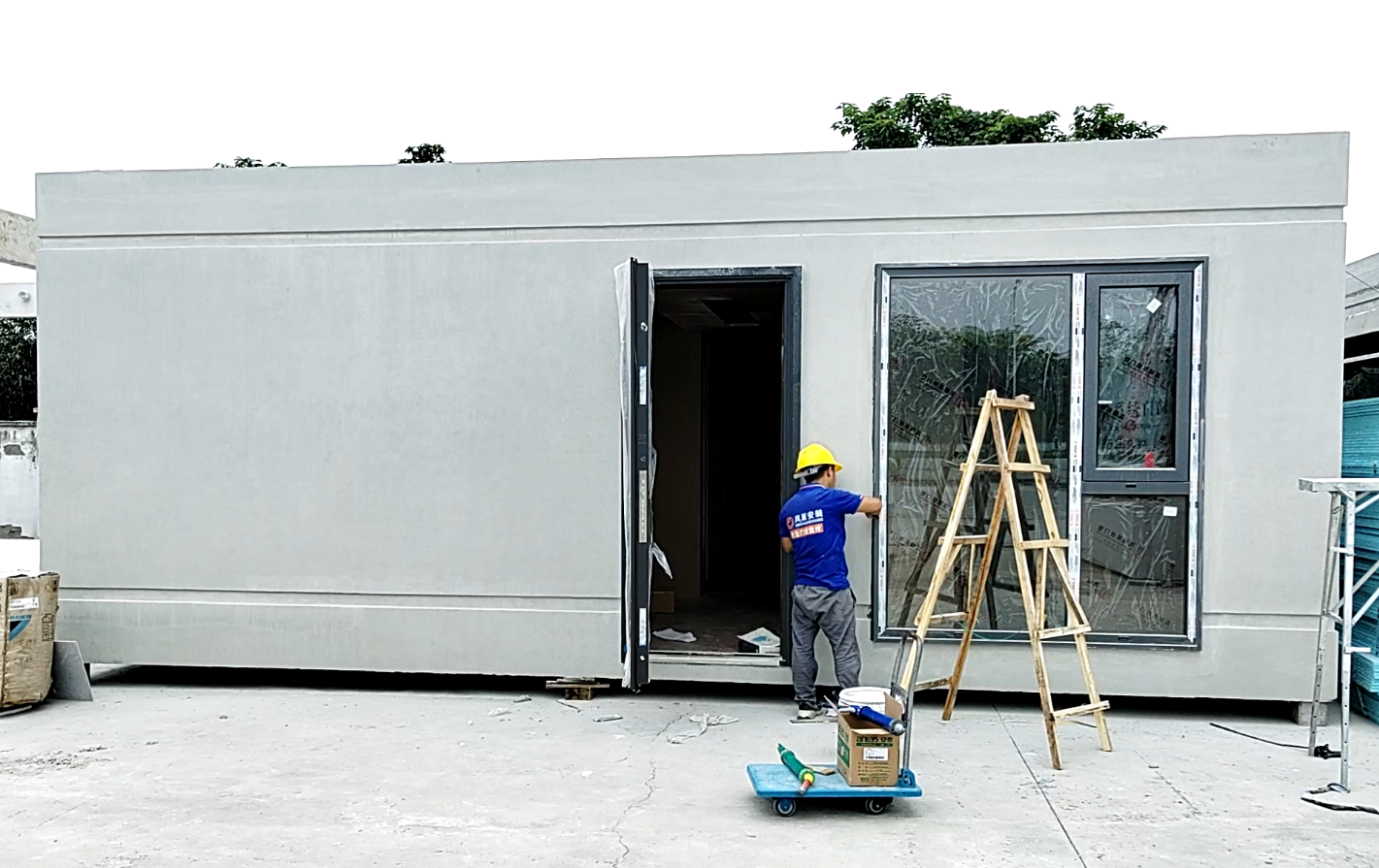 A Hardcore Powerhouse! Yigoujia Concrete Mobile Functional Rooms – Wind & Earthquake Resistant, a Durable Space That Holds Your Life(图3)