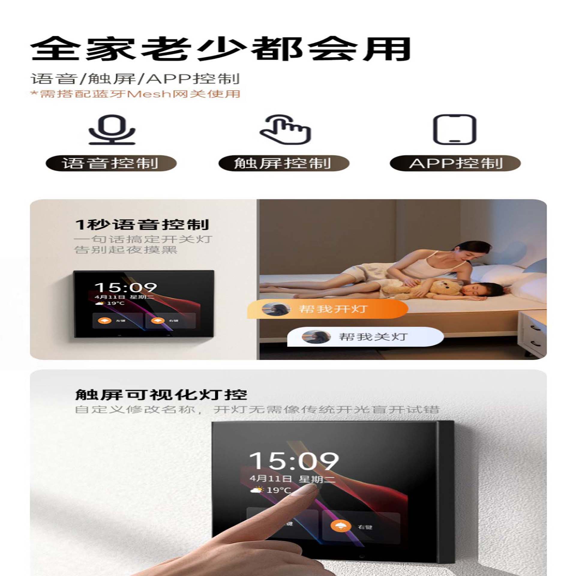 Smart Control Panel - Model A(图3)